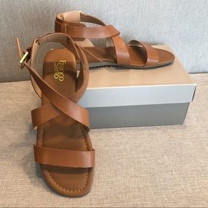 Franco Sarto Glorious Tan Sandal